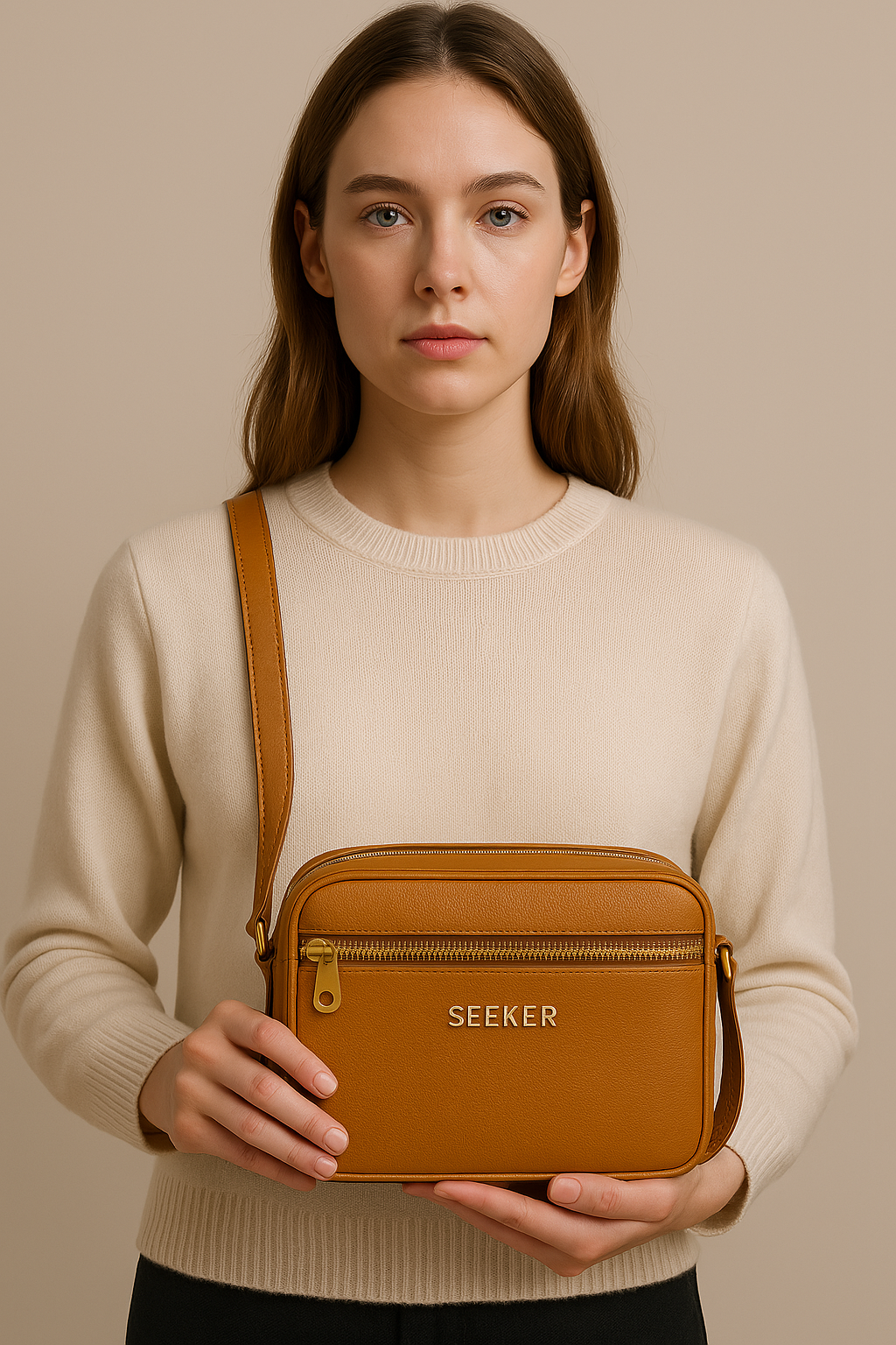 TAN CAMERA BAG