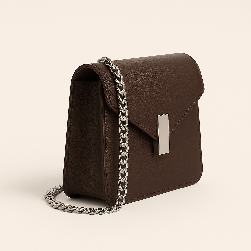 BURGUNDY LEATHER BAG