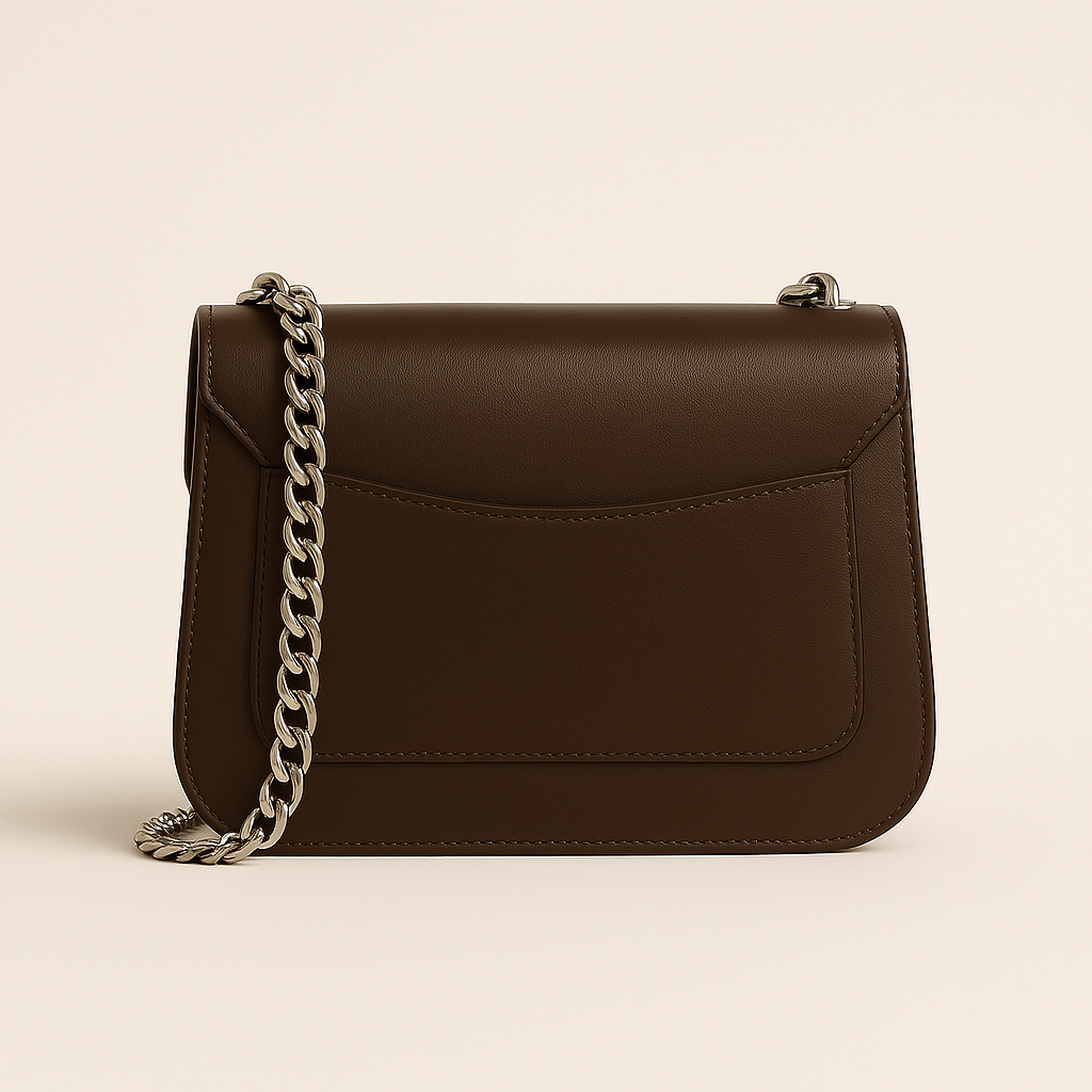 BURGUNDY LEATHER BAG