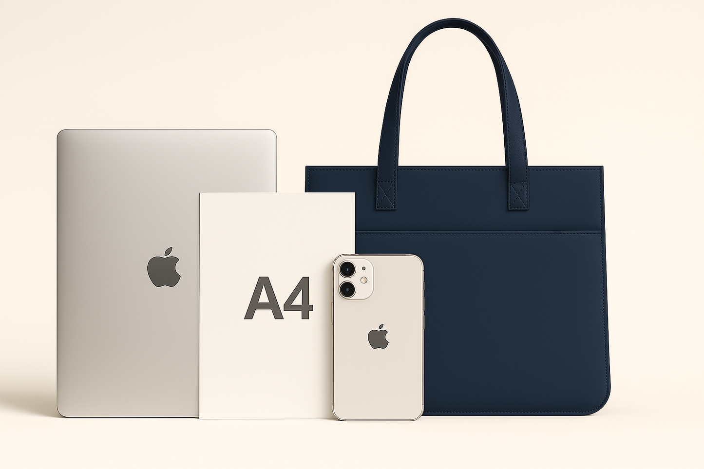 BLEU NYLON TOTE