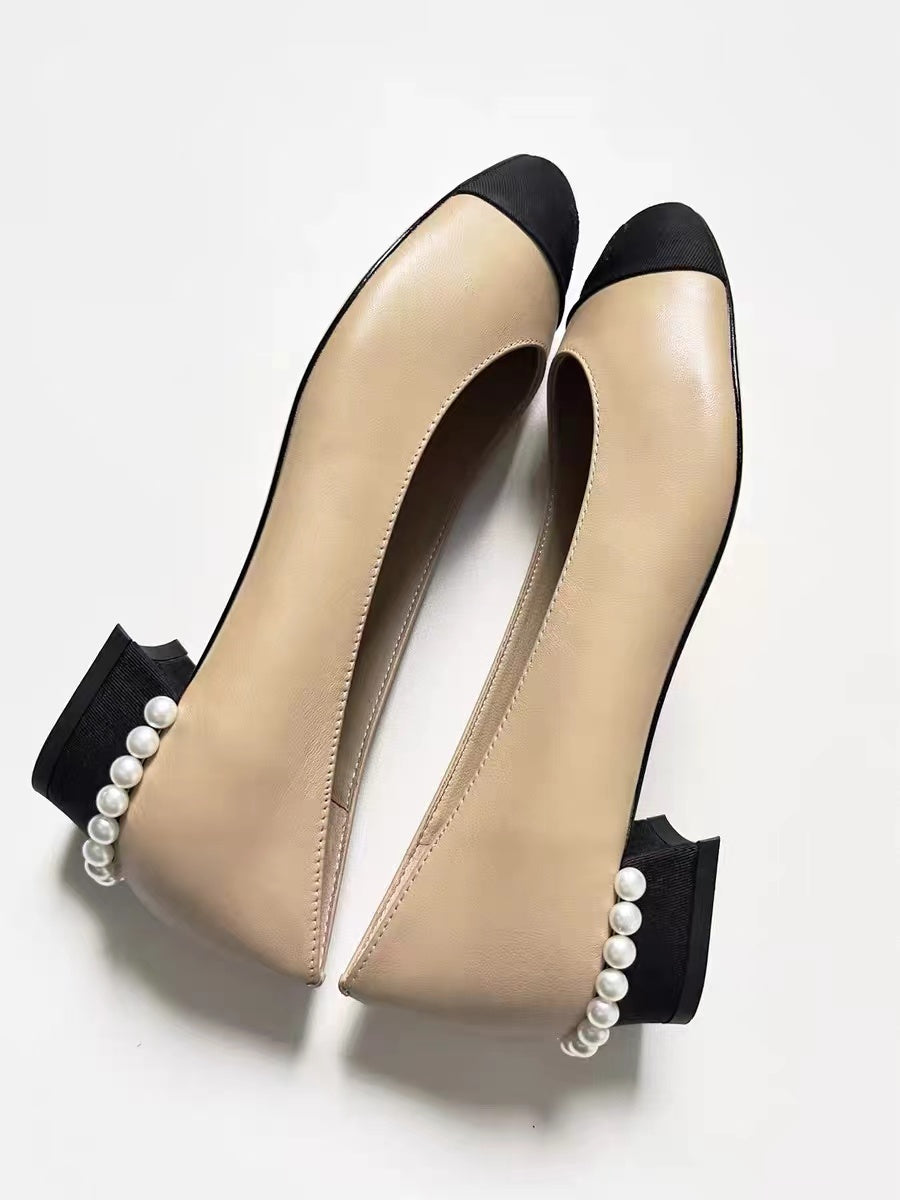 PEARL BALLERINAS FLAT