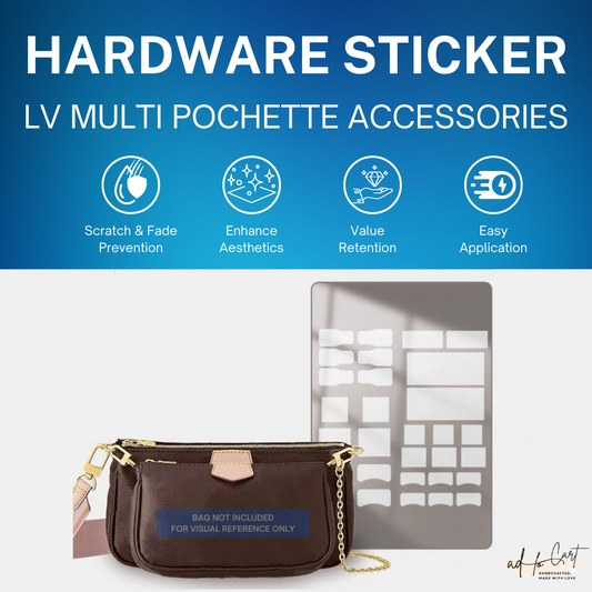 [Full Coverage] LV Multi Pochette Accessories Hardware Stickers Protective Films