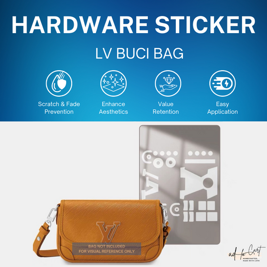 [Full Coverage] LV Buci Hardware Stickers Protective Films