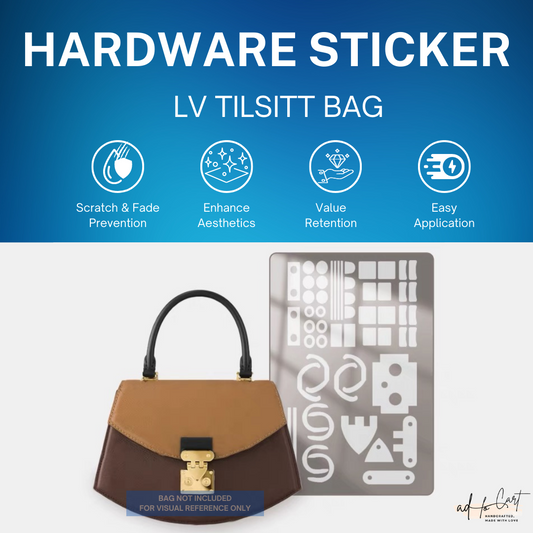 [Full Coverage] LV Tilsitt Hardware Stickers Protective Films