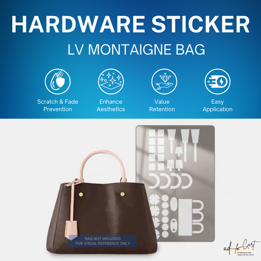 [Full Coverage] LV Montaigne Bag Hardware Stickers Protective Films