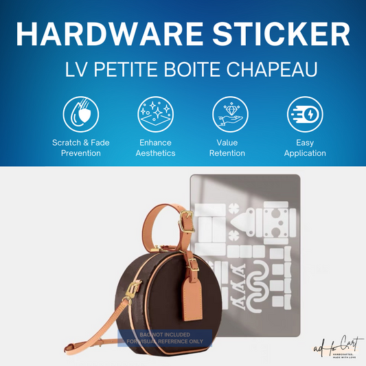 [Full Coverage] LV Petite Boite Chapeau Hardware Stickers Protective Films