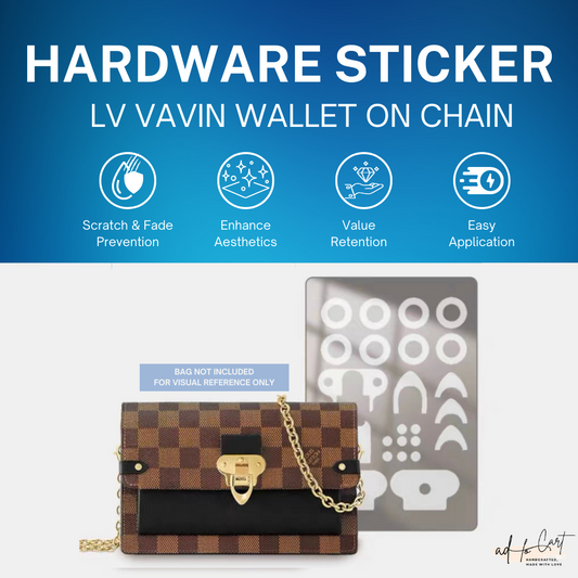 [Full Coverage] LV Vavin Bag Hardware Stickers Protective Films