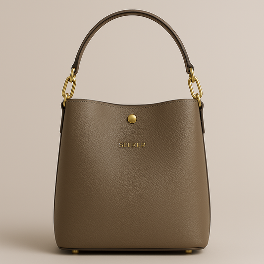 ETOUPE LEATHER BAG