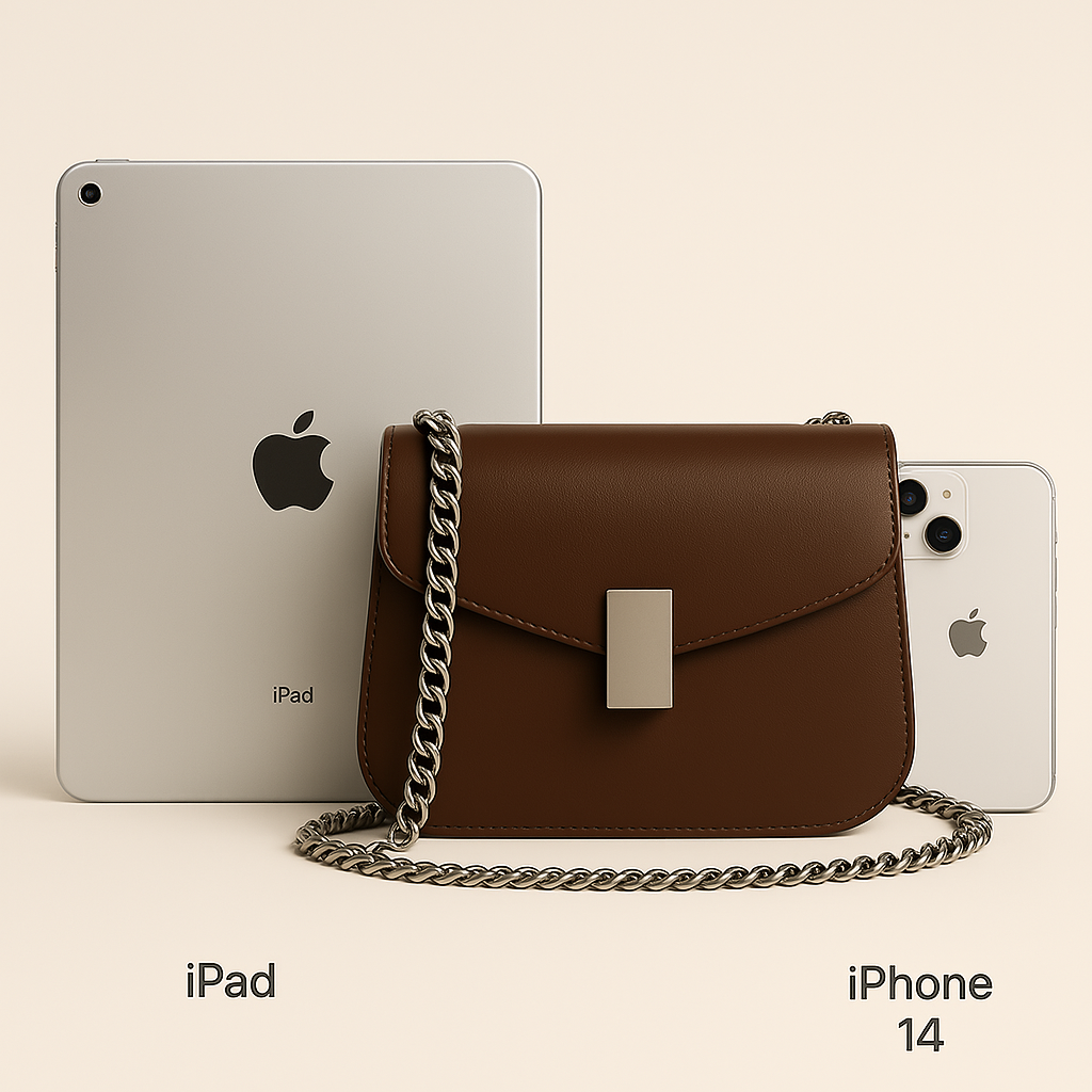 BURGUNDY LEATHER BAG