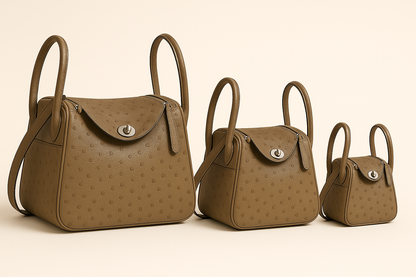 CAMEL OSTRICH LEATHER