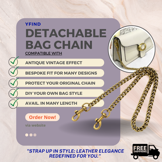 VINTAGE DETACHABLE BAG CHAIN